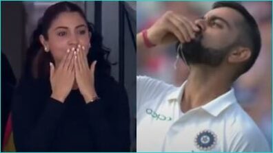 Here’s How India’s Captain Virat Kohli Dedicated His Maiden Test Ton To Wife Anushka Sharma