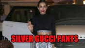 Here’s How Much Malaika Arora’s Silver Gucci Pants Cost! You Will Be Shocked To Know The Price!