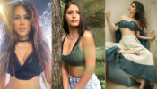 Hot Pics Compiled: Nia Sharma, Surbhi Chandna and Mouni Roy flaunt their hourglass figures in sensuous bralette avatars, fans sweat
