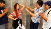 How Cute: When Raj Anadkat was caught on camera posing with Munmun Dutta while looking at her eyes, check ASAP