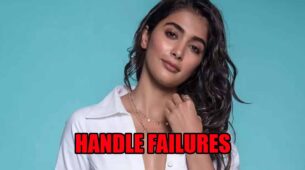 How does Pooja Hegde handle failures in life?