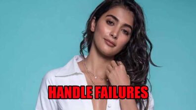 How does Pooja Hegde handle failures in life?