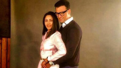 How How We Look: Rohit Roy does a sensuous couple photoshoot with Surbhi Chandna, grabs her romantically by her waist