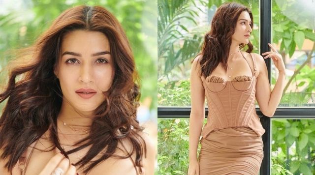 How To Rock Nude Ensemble? Take Inspiration From B-Town Divas Like Kriti Sanon, Janhvi Kapoor, Kriti Kharbanda - 0