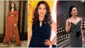 In love with high-chic polka dot pattern midi outfits? Anushka Sharma, Madhuri Dixit and Kiara Advani are your vogue Goddesses