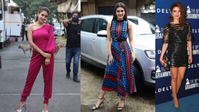 In love with modern-day six inches stilettos? Wear it with confidence like Priyanka Chopra, Kriti Sanon and Sara Ali Khan