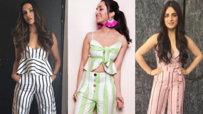 In love with striped jumpsuit style? Deepika Padukone, Shraddha Kapoor & Radhika Madan are your vogue inspirations