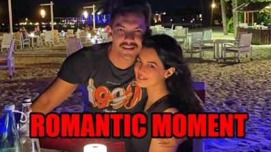 Indian Idol 12 host Aditya Narayan shares romantic moment with wife Shweta Agarwal from Maldives