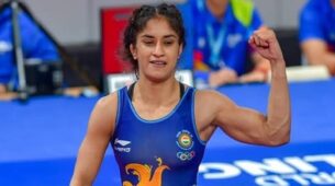 Indian wrestler Vinesh Phogat is a role icon for every girl out there