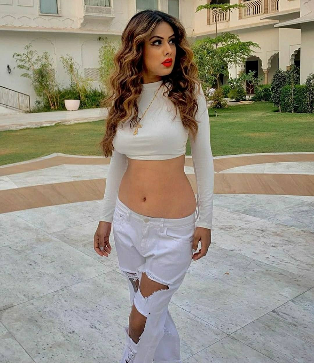 Bewitching! 5 Times Nia Sharma Made Heads Turn With Her Monochrome Looks - 6