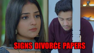 Ishk Par Zor Nahi spoiler alert: Ishqi signs divorce papers, breaks Ahaan’s heart