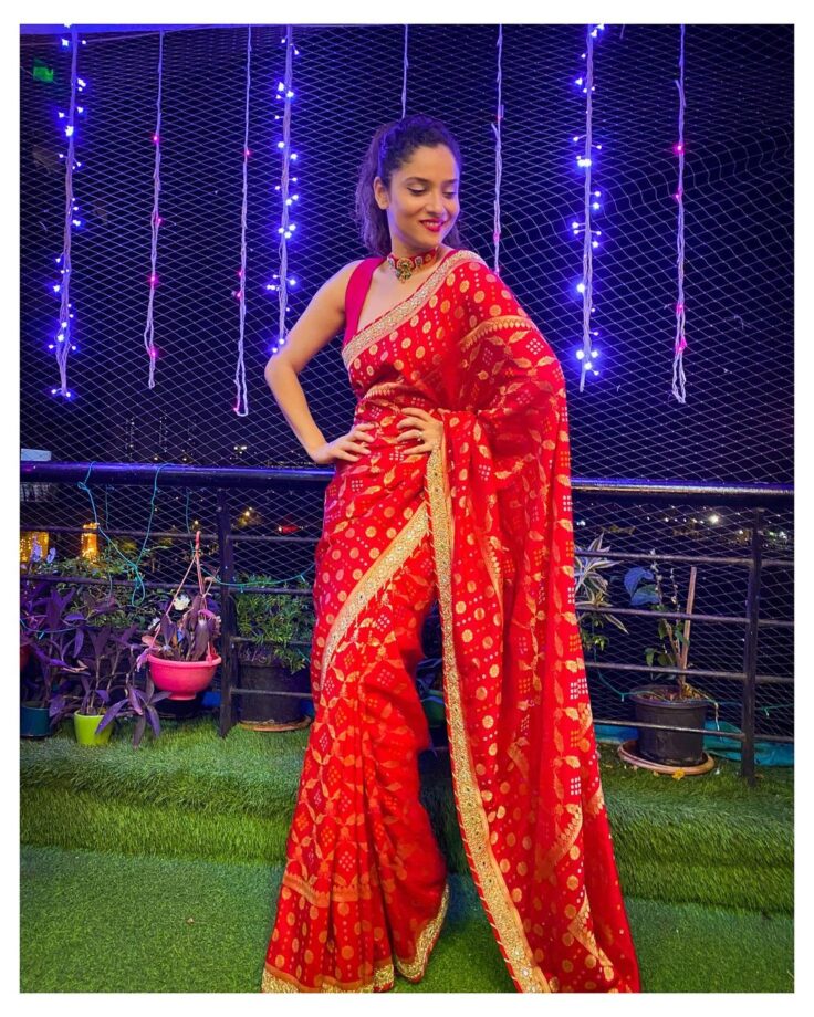 Ravishing In Red! Ankita Lokhande Looks Like A Dream In These Red Pictures, See Here - 1