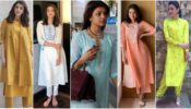 Kajal Agarwal In Her Cotton Kurtas Looks Blessed: Yay /Nay?