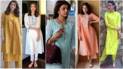 Kajal Agarwal In Her Cotton Kurtas Looks Blessed: Yay /Nay?