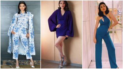 Kajal Aggarwal Is A True Blue Fashionista: Check Out Her Wardrobe To Freshen Up Yours