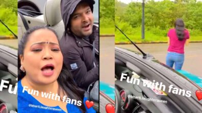 Kapil Sharma and Bharti Singh’s Bachpan Ka Pyaar version scares a fan, watch unseen video