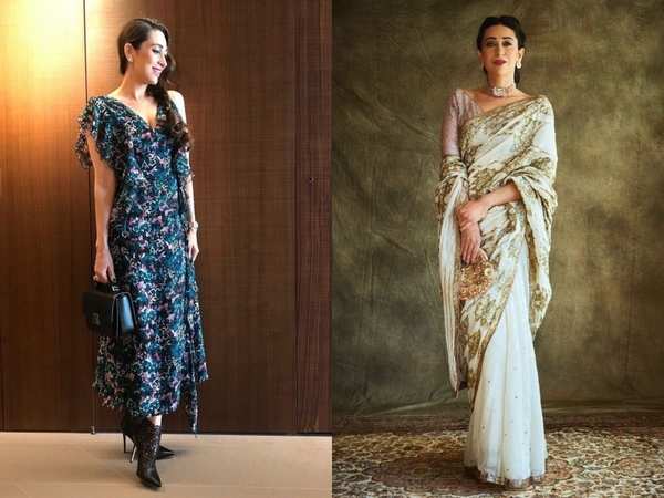 Karisma Kapoor vs Juhi Chawla: Whose look won your heart? - 0