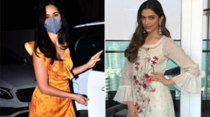 Katrina Kaif and Deepika Padukone flaunt their charismatic persona in ruffled maxi dresses, come fall in love