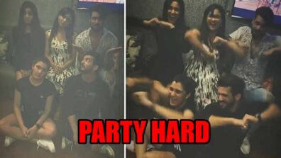 Khatron Ke Khiladi 11 contestants Shweta Tiwari, Aastha Gill, Arjun Bijlani, Vishal Aditya Singh, Sana Makbul party hard, check unseen video