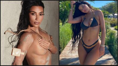 Kim Kardashian and Kylie Jenner are here to burn the oomph quotient with their unlimited hotness, see private pics