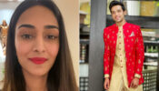 Kuch Rang Pyaar Ke Aise Bhi actress Erica Fernandes smiles and winks, Parth Samthaan says ‘Dulha ready hain’