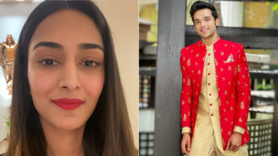 Kuch Rang Pyaar Ke Aise Bhi actress Erica Fernandes smiles and winks, Parth Samthaan says ‘Dulha ready hain’