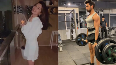 Kumkum Bhagya Social Swag: Sriti Jha flaunts her hot legs in a white outfit, Arjit Taneja flaunts his big biceps in the gym