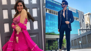 Kundali Bhagya: Shraddha Arya is ‘Param Sundari’ in pink Indo-Western avatar, Dheeraj Dhoopar is a hot stud in dark black outfit
