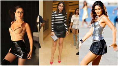 Learn How To Wear A Perfect Mini Skirt With Perfect Matching Jewelleries And Shoes From Kareena Kapoor