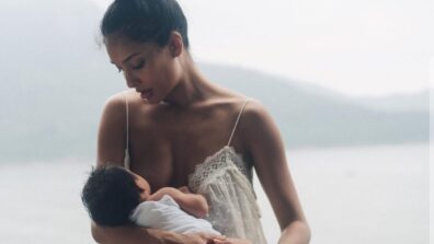 Lisa Haydon shares adorable pics with her new-born baby to normalise breastfeeding, fans love it