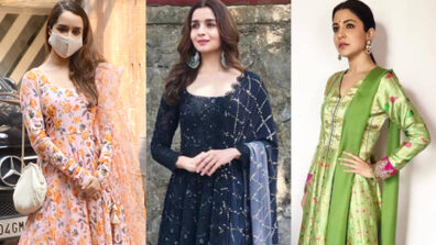 Looking for your dose of festival fashion inspiration? Take style cues from Shraddha Kapoor, Alia Bhatt & Anushka Sharma in Anarkali outfits