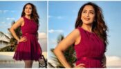 Madhuri Dixit Took Internet On Fire By Posting Her Short Dress Pics, Her Fans Went Gaga Over The Beautiful Photo