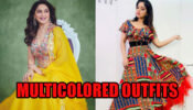 Madhuri Dixit Vs Bhumi Pednekar: Who slew in a multicolored outfit?