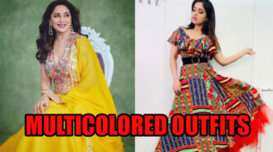 Madhuri Dixit Vs Bhumi Pednekar: Who slew in a multicolored outfit?