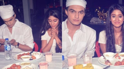 Major Throwback: When YRKKH actors Mohsin Khan & Shivangi enjoyed private Iftaar meal together, see viral pics