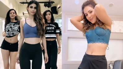 Mouni Roy and Hina Khan are all set to make you feel the chills with their sensuous bralette styles, check ASAP