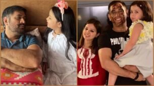 MS Dhoni and his cute moments with family