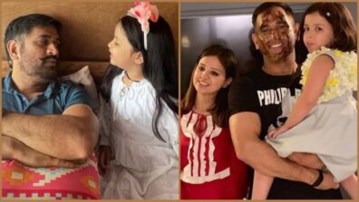 MS Dhoni and his cute moments with family