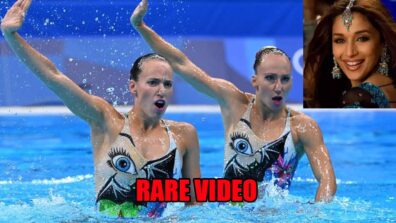 RARE VIDEO: When Israeli swimmers Eden and Shelly performed on Madhuri Dixit’s Aaja Nachle at Tokyo 2020