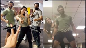 National Crush of India Rashmika Mandanna and Vijay Deverakonda spotted working out together, you won’t believe what they actually do while working out