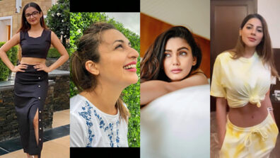 Nazar na lag jaye duniya di: Anushka Sen, Divyanka Tripathi, Nikki Tamboli & Sana Makbul share burning hot avatars, fans sweat