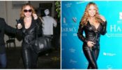 3 Ways To Style Faux Leather Outfits Of Mariah Carey, Which Would You Like To Pick It Up?