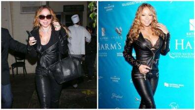 3 Ways To Style Faux Leather Outfits Of Mariah Carey, Which Would You Like To Pick It Up?