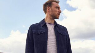Never underestimate the power of denim: Christian Eriksen & his cool denim, check out.