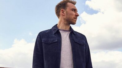 Never underestimate the power of denim: Christian Eriksen & his cool denim, check out.