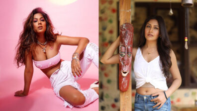 Nia Sharma and Surbhi Chandna flaunt their curvaceous midriffs in western ensembles, fans go bananas