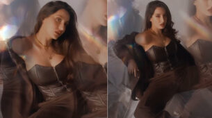Nora Fatehi shares smoking hot BTS video shoot moment with a Nicki Minaj background song, fans love it