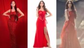 Nora Fatehi’s Love For Majestic Red Look Never Gets Old: Pictures Here
