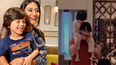 Oh So Cute: Kuch Rang Pyar Ke Aise Bhi stars Erica Fernandes and Shaheer Sheikh share unseen moments with the ‘special child’ in their lives, guess who?