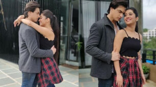 Oh So Cute: Mohsin Khan makes a special appearance in Shivangi Joshi’s live session, gives her a tight hug for earning 1 million